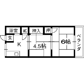 田中マンション　 間取り