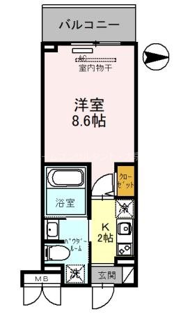 M'sマンション長栄寺 間取り