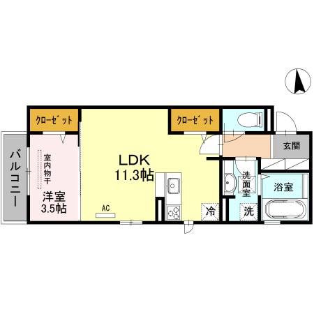 ボン　クロシェット 間取り