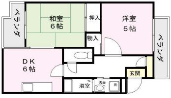 リバーヒル八尾  間取り