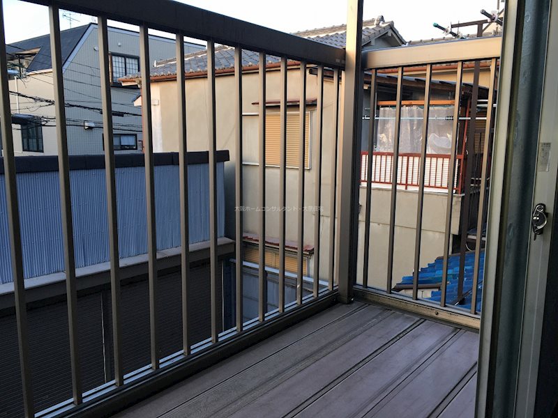 本澤貸家 ベランダ
