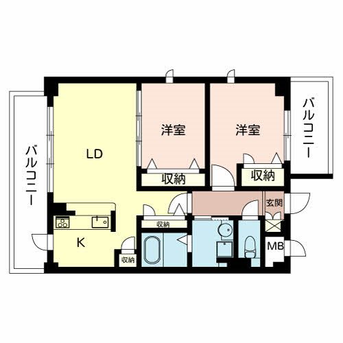プルミエール・ソレイユ 間取り