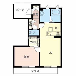 シャーメゾン和Ⅱ（なごみ） 間取り