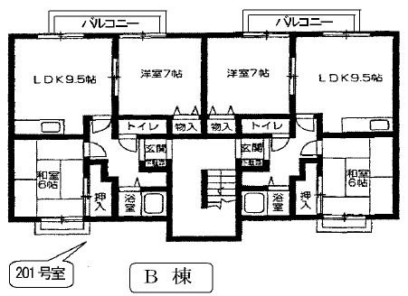 アーバンライフ芝田 間取り