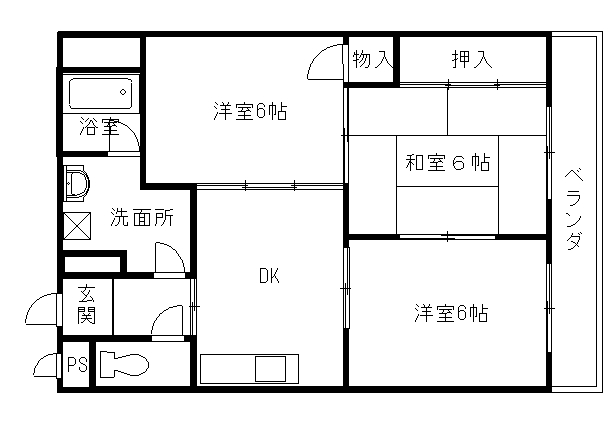 サンライト青山 間取り