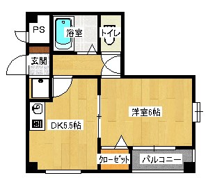 北本町プラザⅢ 間取り