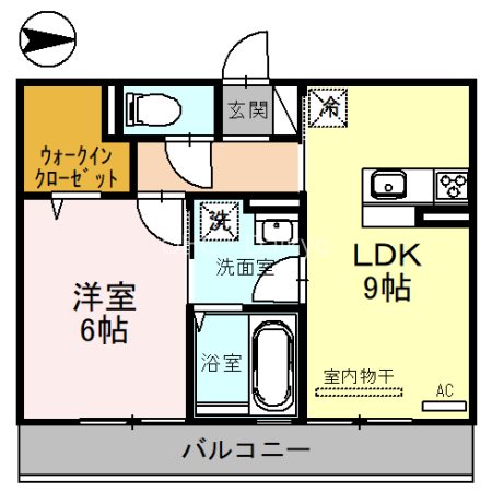 ディアコート萱振 間取り