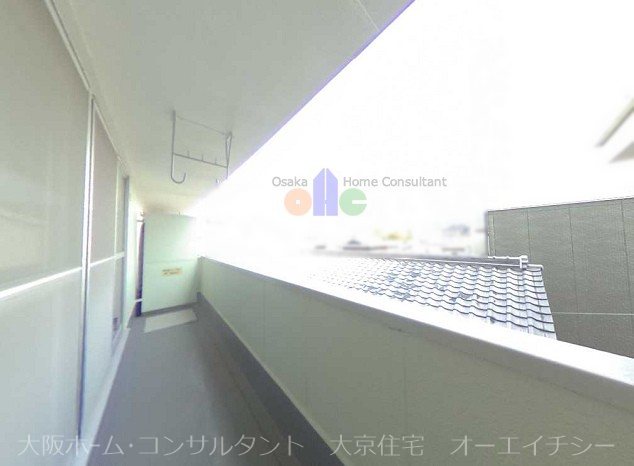 山中マンション ベランダ