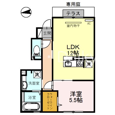ルミエール東太子 間取り