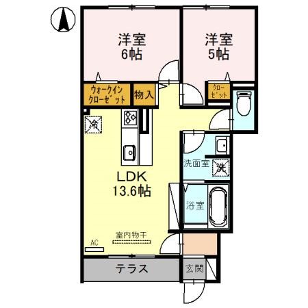 ファミールＤ希Ⅲ 間取り