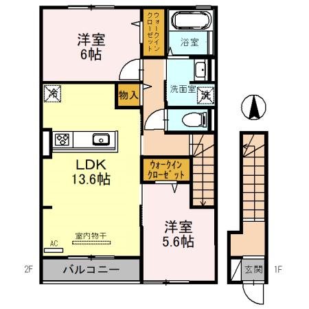 ファミールＤ希Ⅲ 間取り