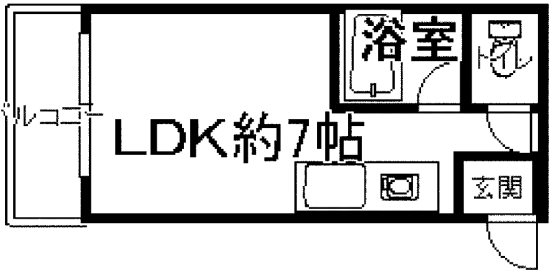 ヴィラージュ久宝園 間取り