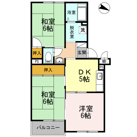 若草ハイツ 間取り