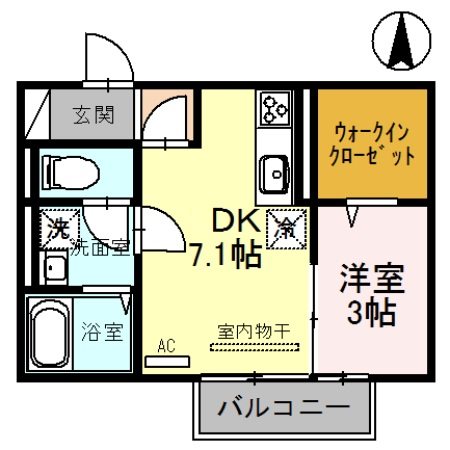 アジーロ　コート 間取り