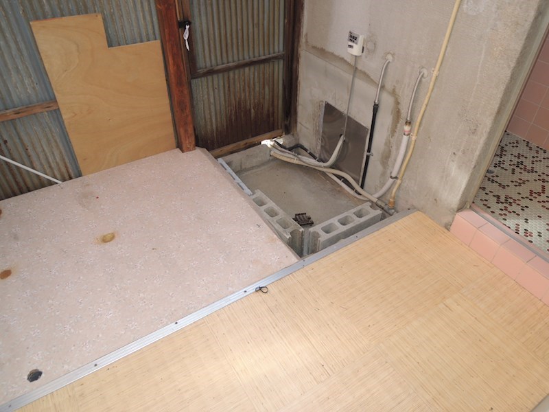 萱振町２丁目平屋 ベランダ