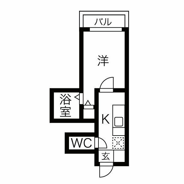 チェリーハイツ宮町 間取り