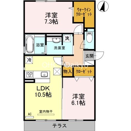 ボース・ウィングス久宝寺 間取り
