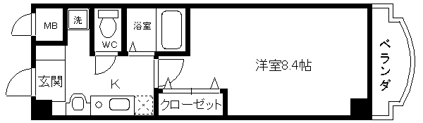 クレール東本町 間取り