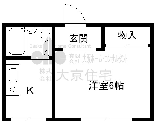 シャルマンコーポイナバ 間取り