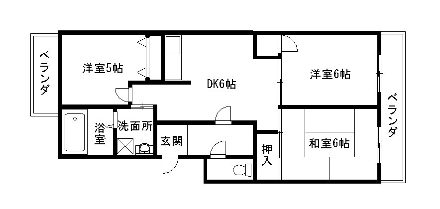 サンハイム南山本 間取り