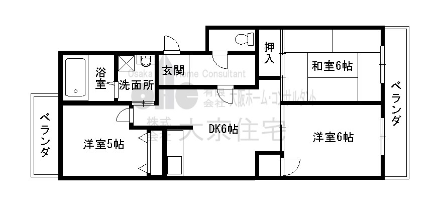 サンハイム南山本 間取り