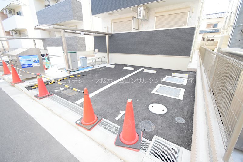 フジパレス弥刀Ⅰ番館 駐車場