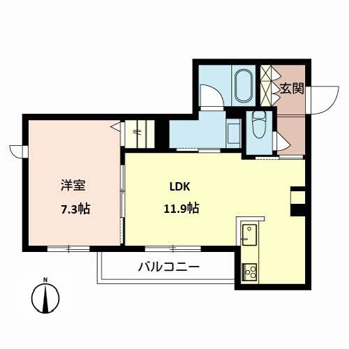  シャーメゾン　美登  間取り