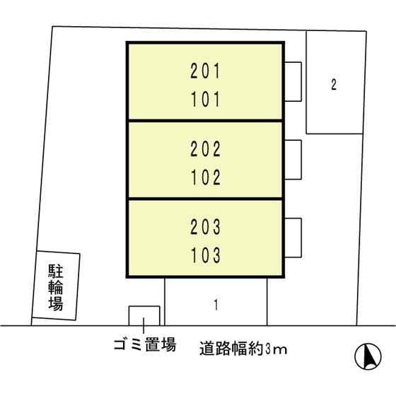 アディック東花園 ベランダ