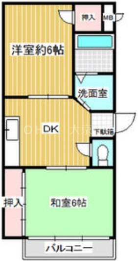 シティ八尾 間取り