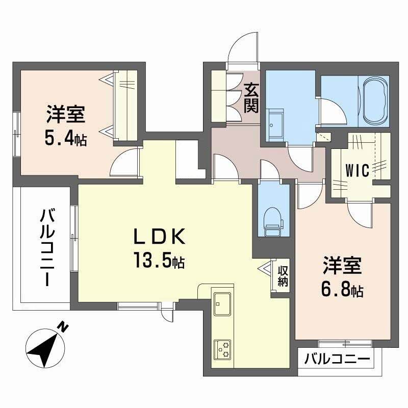 カーサ　ジリオ 間取り