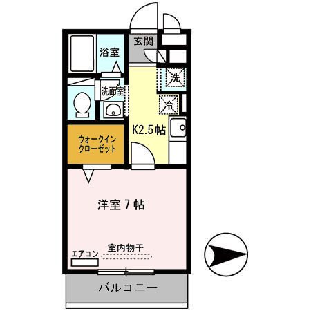 セジュールオッツ八戸ノ里 間取り