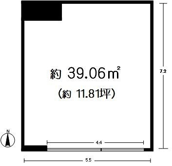 ミーテ・大和　1階南側 間取り