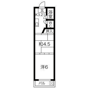 サンライフ久宝寺 間取り