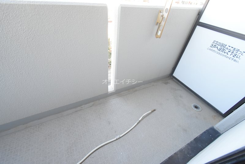 コートビュータワー  ベランダ