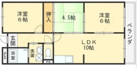 ガーデンフラットカメリア  間取り