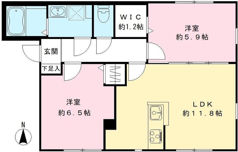 シエールⅠ 間取り
