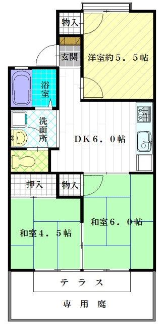 レジデンス松山 間取り