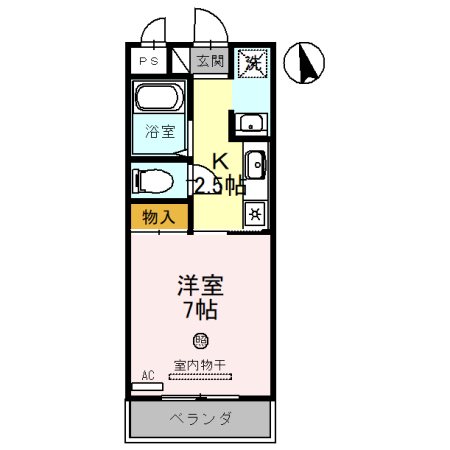 サニーウェル新石切 間取り