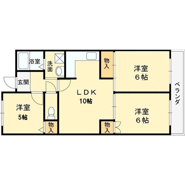 ラビスタ志紀 間取り