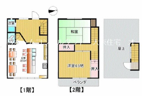 藤井店舗 間取り