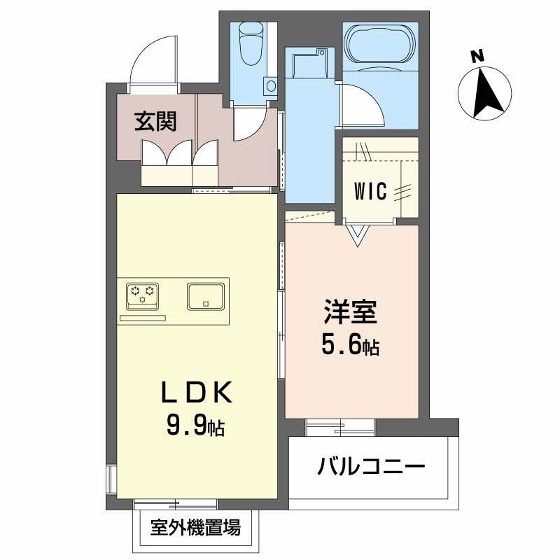 シャーメゾングランベアー 間取り
