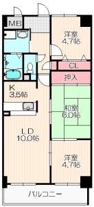 エクセレンス青山 間取り