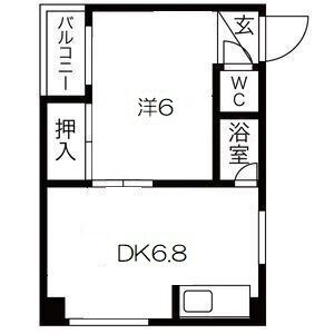 久宝寺コーポラス 間取り