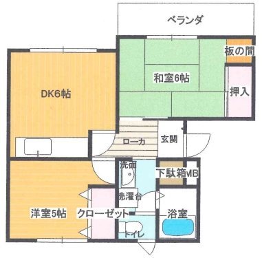 マンションツクモ 間取り