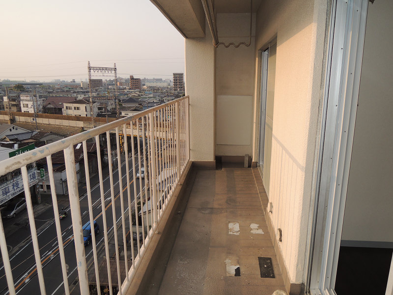 朝日プラザ八尾 ベランダ