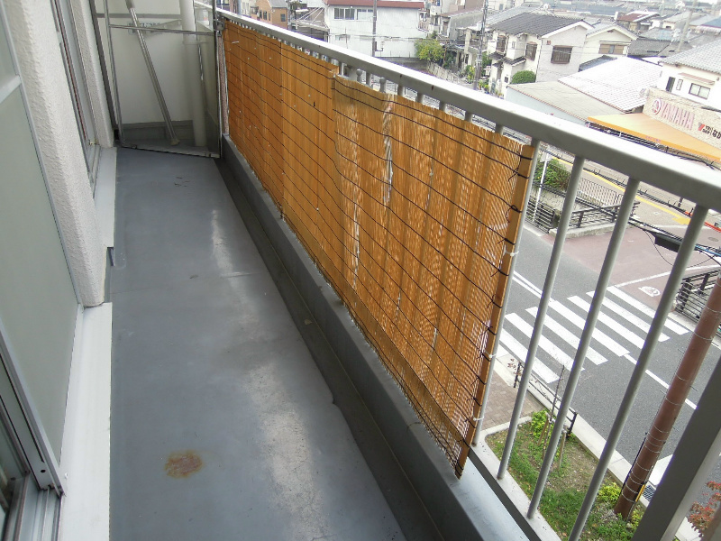 柏原ファミリーハイツ ベランダ