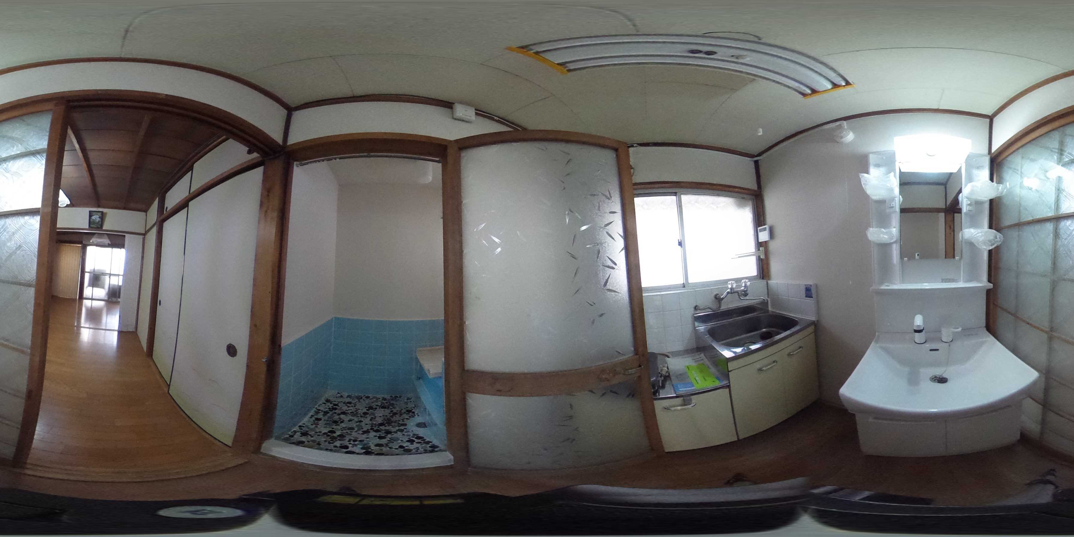 明美マンション 洗面所