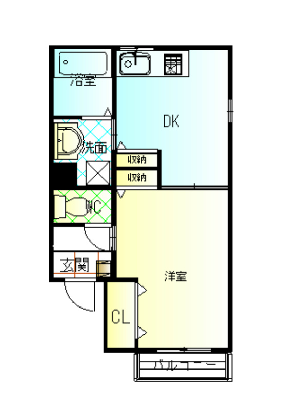 エストレヤ荒川 間取り
