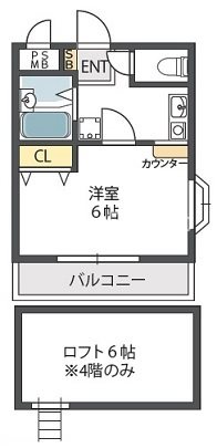 シャルムコート 間取り