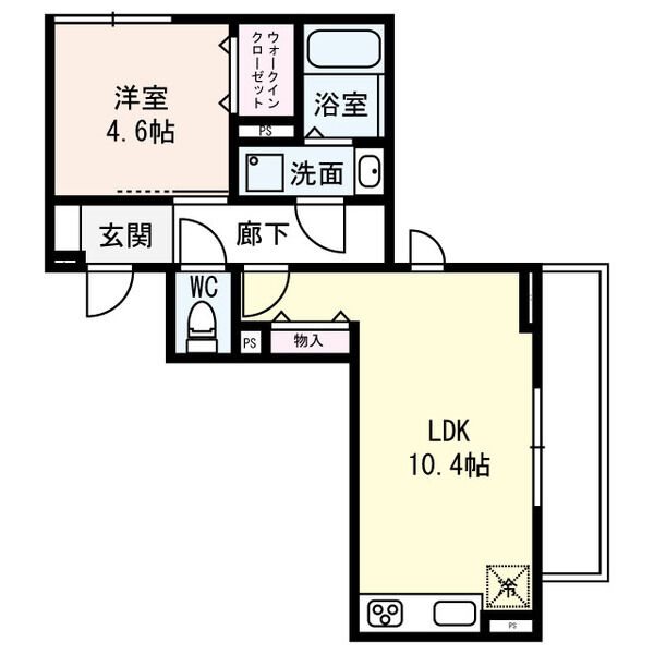 ラフィーネクローバーⅡ  間取り